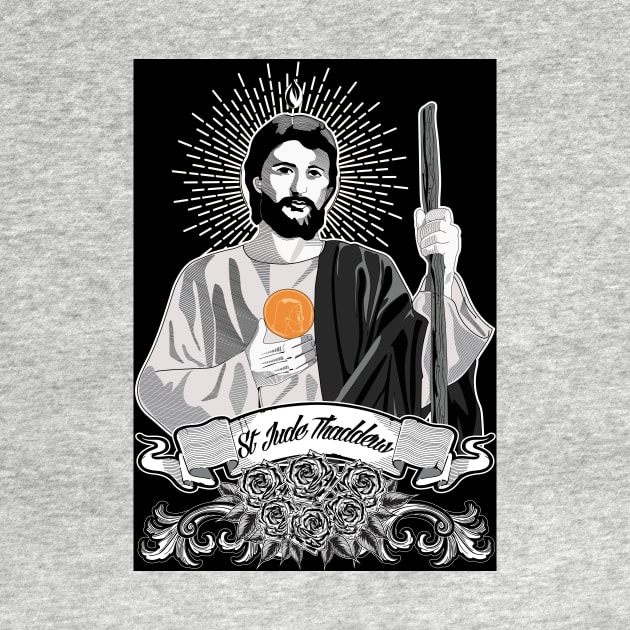 ST. JUDE THADDEUS - NOVENA IMAGE by Obedience │Exalted Apparel